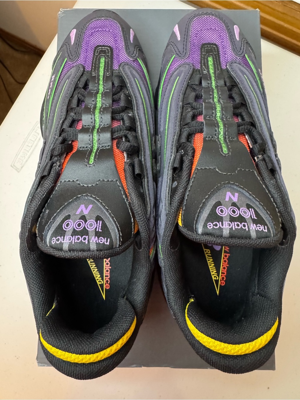 New Balance 1000 Reflective Black Multi-Color - Picture 5 of 8
